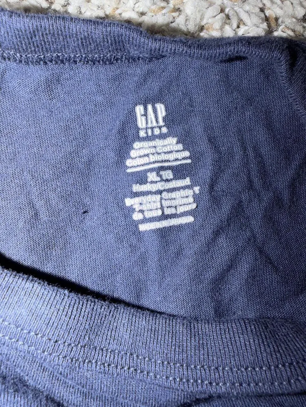 GAP Kids Graphic T-Shirt Boo! Ghost Basketball - XL Husky